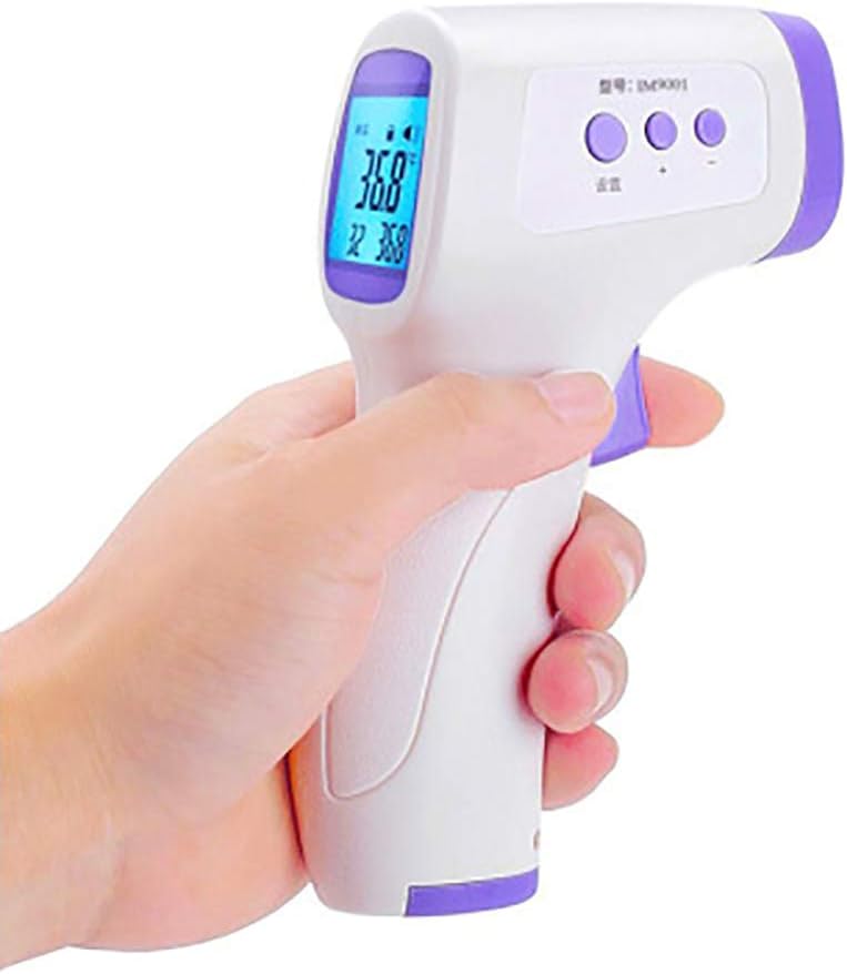 FYRS Medical Human Infrared Electronic Thermometer Forehead Thermometer Non-contact Thermometer Temperature Gun Household Accurate, Suitable for Home Office, Etc.