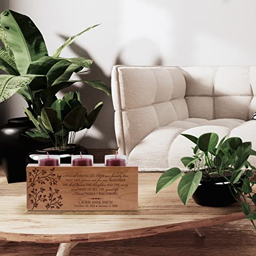 Lifesong Milestones Custom Tealight Candle Holder Bereavement Gift