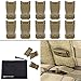 BOOSTEADY Multipurpose MOLLE Clip Tactical Strap Management Tool Web Dominator Buckle for Tactical Bag, Backpack
