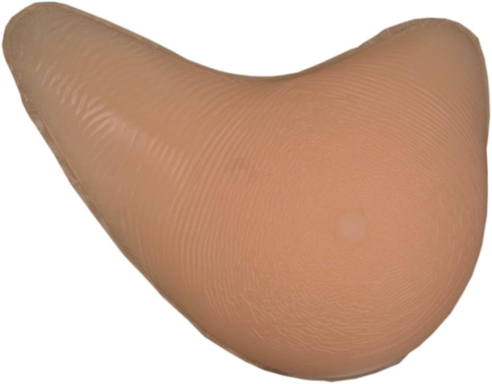 Macimiu A B C D DD Cup Silicone Breast Forms Bra Enhancer Mastectomy Prosthesis Fake Breasts Extended L-Shape (1 Piece)