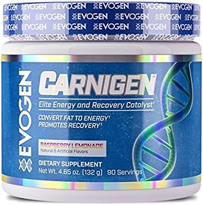 Evogen Carnigen, Raspberry Lemonade fat burner weight loss - 123 grams mm