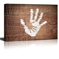 Canvas Wall Art Father's Day Theme Canvas Prints Home Artwork Decoration for Living Room Bedroom - 12x18 inches