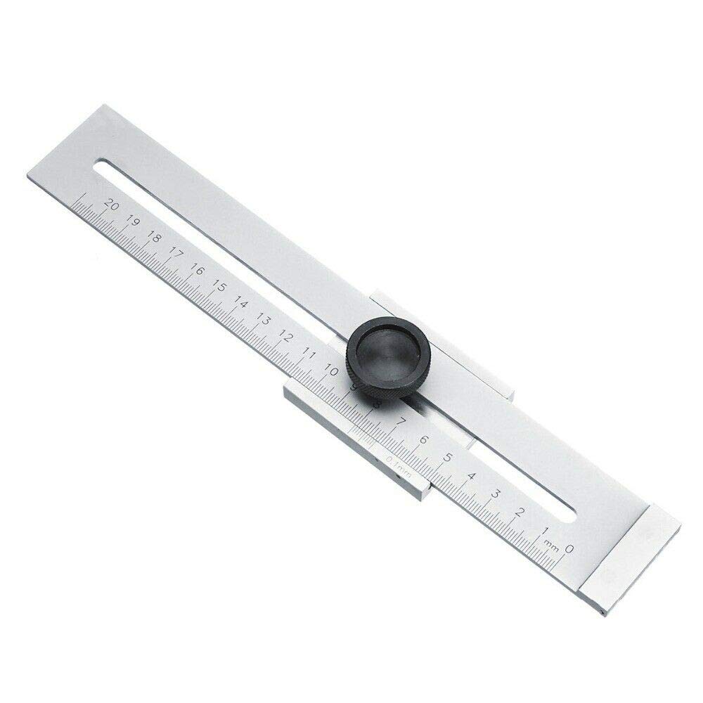 Lot De 12 Règles En Acier Inoxydable GIONAR - 10cm, 15cm, 20cm, 30cm - Double Face Métrique