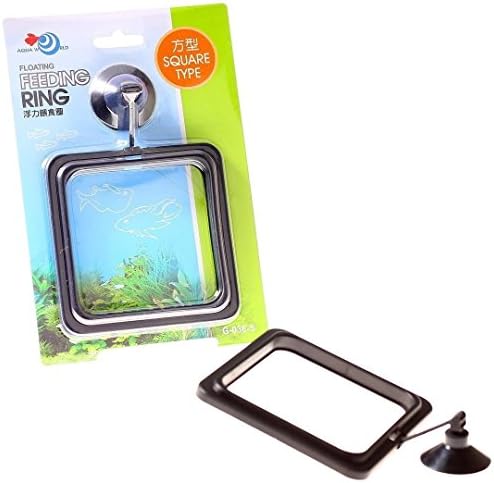 Fish Feeding Square Aquarium Fish Tank Ring Feeder