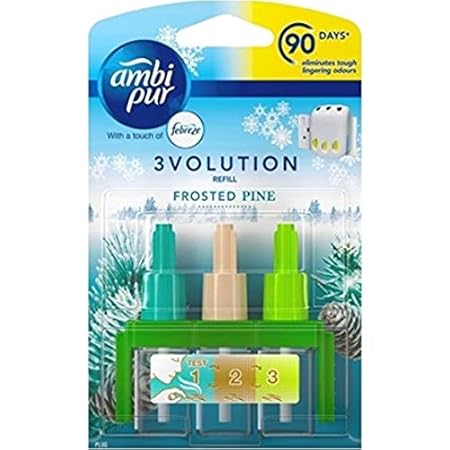 Ambi Pur 3er Pack 3volution Elektrische Nachfüllung Lufterfrischer - Frosted Pine