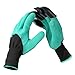 WILDJUE Garden Genie Gloves [1 Pairs] with Sturdy Claws,Quick & Easy to Dig & Plant & Rake