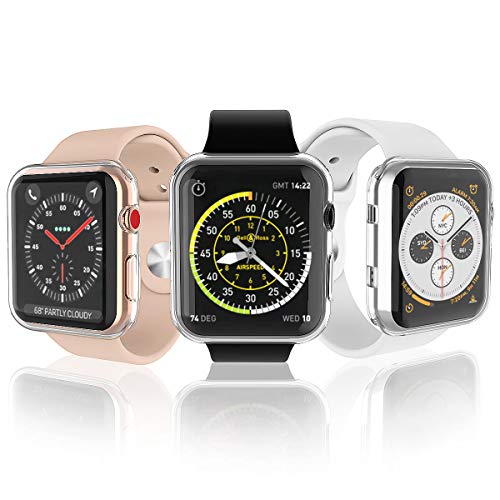 Julk Series 2 38mm Case for Apple Watch Screen Protector, iWatch Overall Protective Case TPU HD Clea - //coolthings.us