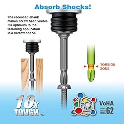 VESSEL Neck Torsion Power Bits PH2X50 5PC
