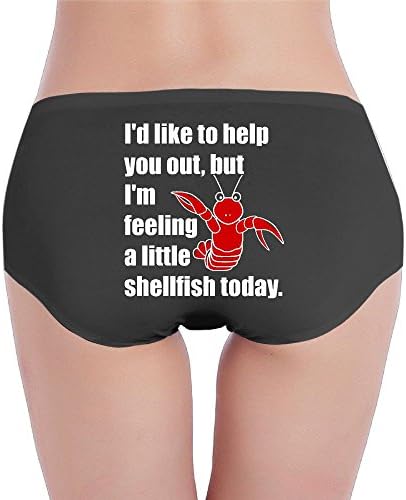 YZHBIon Feeling A Little shellfish Women's Breathable Low-Waist Brief Panties