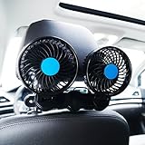 Electric Car Fan for Rear Seat Passenger