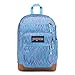 JanSport Cool Student Laptop Backpack - Blue Marble Chevron