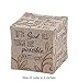 Dicksons Inspirational Christian Bible Verses Sandstone Tabletopper Cube Block Decoration