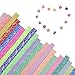 LoveS Origami Stars Papers Package (Glows in the dark), 20 Colors, 600 Sheets