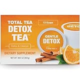 Total Tea Detox Tea Kcup | 12 count | May Help Bloating and Constipation | Slimming Colon Cleanse Support | Natural Appetite Suppressant | Caffeine Free | Doctor Recommended Mommy Approved