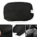Astra Depot Black Real Leather Suture Console Lid Armrest Cover for 2008 2009 2010 2011 2012 Honda Accord Armrest Cover