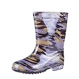 VICVIK Fashion Camouflage Rain Boot(Toddler/Little Kid/Big Kid/Boy)