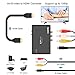 Portta PETCSHP 3 RCA Composite S-video R/L Audio to HDMI Converter Upscaler 720p/1080p