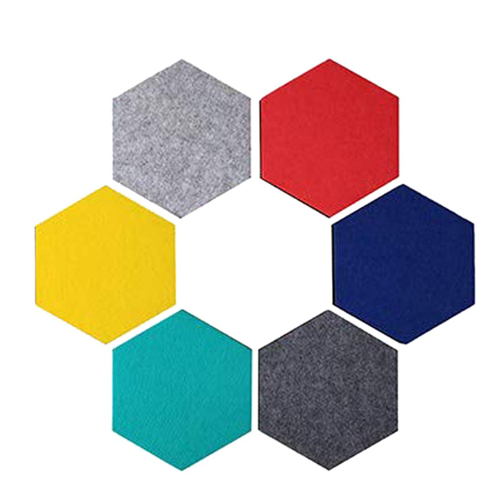 Baldosas De Tablero De Corcho De Fieltro Notas 7X6.1X0.32 Pulgadas