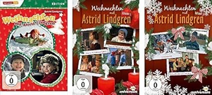Weihnachten mit Astrid Lindgren Volume 1-3 im Set - Deutsche Originalware [3 DVDs]