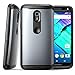 Moto X Pure Edition Case, SUPCASE Water Resistant Full-Body Rugged Case with Built-in Screen Protector for Motorola Moto X Style/Pure Edition 2015-3 Interchangeable Covers (Gray/Silver/Gold)