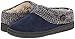 Clarks Womens Slipper Suede Leather Knitted Collar Clog Slippers - Plush Faux Fur Lining