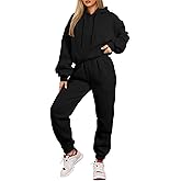 Herseas Womens 2 piece Outfits Lounge Sets Sweatsuits Hoodies Long Sleeve Sweat Set Fleece Fall Fashion Clothing 2025