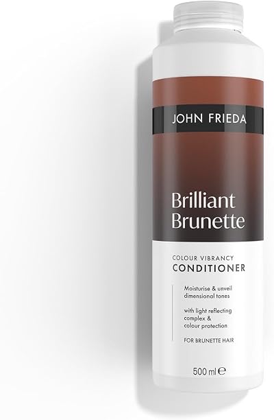 John Frieda Brilliant Brunette Colour Vibrancy Conditioner 500ml
