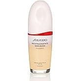 Shiseido RevitalEssence Skin Glow Foundation SPF 30, 120 Ivory - Buildable, Medium Coverage - 24-HR Hydration & 12-HR Wear - Transfer, Crease & Fade Resistant - Non-Comedogenic - All Skin Types