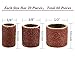 120 Grit Sanding Bands with Sanding Drum Mandrel and Screwdriver 67 Pack for Dremel Rotary Tool by MoArmor