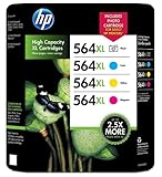 HP Photsmart 564XL 4 Pack C,M,Y and Photo Black