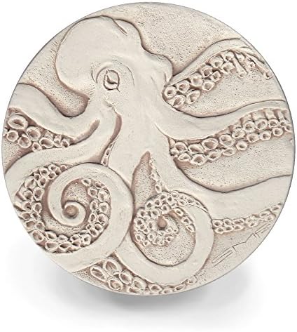 Super Absorbent Stoneware Drink Coasters - Octopus - Set of 4