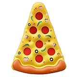 FariyStar Inflatable Pizza Slice Pool Float Raft ,FairyStar Summer Outdoor Swimming Pool Float Toy Floatie Lounge Toy For Adults, Kids For Fun