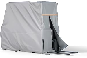 BENVOL Forklift Cover, Fit 3000-5000lbs, Waterproof, Dustproof, UV-Proof, 420DSilver-Coated Waterproof Oxford Cloth, All-Season Protection Forklift Cab Cover, (102 "*45" *82 "Inches)