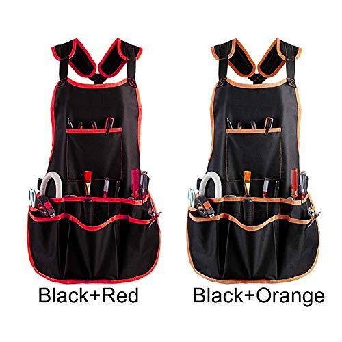 image for Lovt Apron Protective with Tool Pockets Oxford Cloth Waterproof Profes