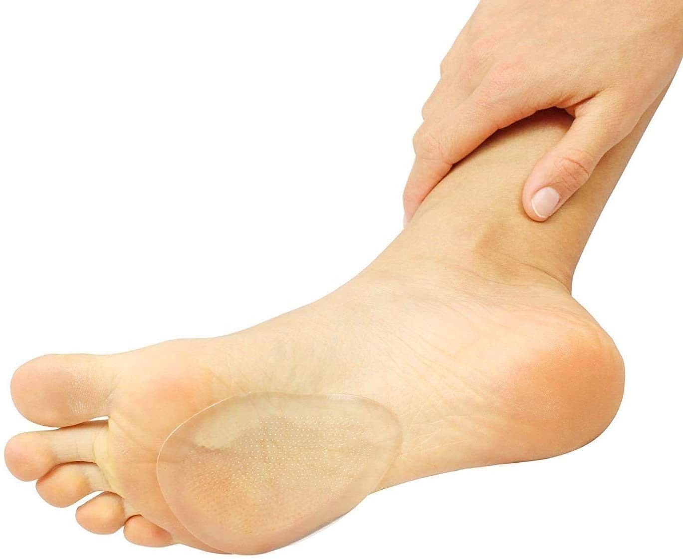 Pedimend™ 3 Pairs Self-Adhesive Metatarsal Pads | Ball of Foot Cushions | Plantar Fasciitis Insoles | Shock Absorber Pads | Prevent Foot Burning/Slipping | Metatarsal Pads for Foot