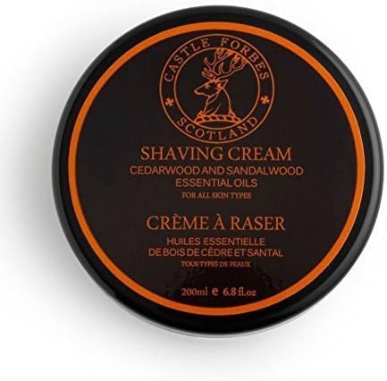 Castle Forbes Castle Forbes Cedar/Sandalwood Shaving Cream 6.8 fl.oz.