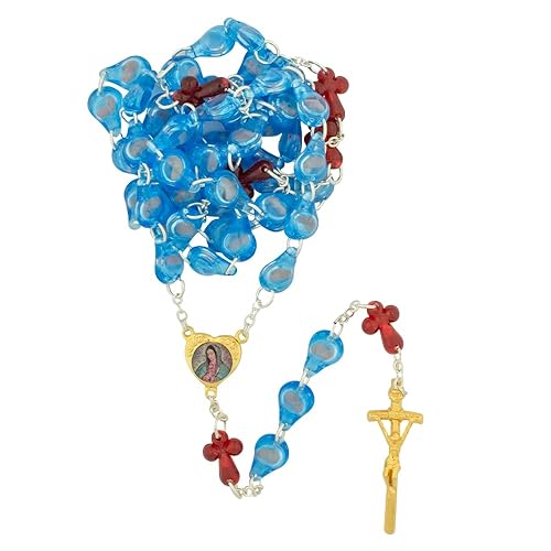 a rosary hail mary beads