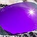Revant Replacement Lenses Compatible With Oakley Juliet, Polarized, Plasma Purple MirrorShield