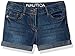 Nautica Girls' Skinny Fit Denim Short