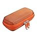 Hermitshell Hard EVA Travel Orange Case fits Jackery Portable Travel Charger Bar 6000mAh Power Outdoors Pocket-Sized Ultra Compact External Battery Power Bank