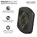 Scosche MAGFM MagicMount Magnetic Car Phone Holder - Strong Magnet Mount for iPhone and Android - Secure Magnetic Cell Phone Mount for Flat Surfaces - Universal 360° Adjustable Mobile Cellphone Holder