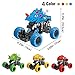 PBOX Dinosaur Monster Truck Toys,Pull Back Cars with Shockproof Spring and Textured Rubber Tires,Toddler Toys for Aged 3-12 Year Old Boys & Girl Vehicles Gift (8)