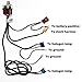 PartsSquare Ceramic H4 9003 HB2 Head Light Relay Wiring Harness 2 Headlamp Light Bulb Plug