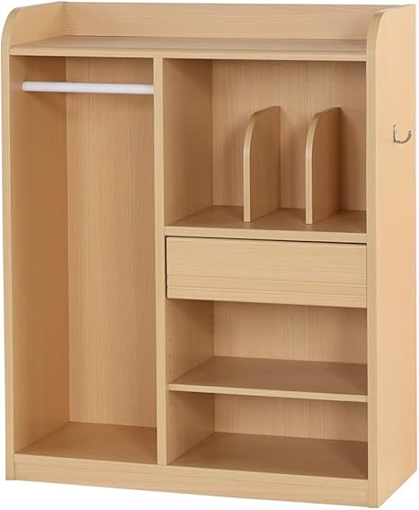 Amazon Co Jp 白井産業 ランドセル ハンガー ラック ナチュラルブラウン 約幅73 奥行30 高さ90 Cm ランドキッズ Lak 9075h ホーム キッチン