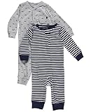 Carters Baby Boys 2-Pack Jumpsuits Multi