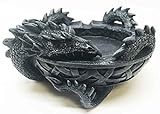 ANCIENT GUARDIAN GRENDEL DRAGON CELTIC ASHTRAY STATUE