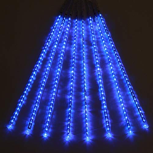 Twinkle Star Meteor Shower Rain Lights, 30cm 8 Tubes 288 LED Valentine Iciclelights Snow Falling