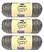 Bulk Buy: Caron Simply Soft Heather Yarn (3-Pack) Soft Grey H9700H-9509