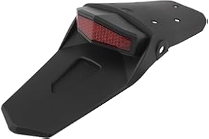 ABCERRSI LED Tail Light,Motorcycle Rear Fender Brake Turn Signal Compatible with Motocross Enduro Dirt Bike-Red
