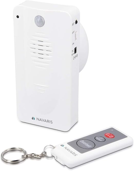 Navaris Timbre y Alarma con Sensor de Movimiento - Detector de ...